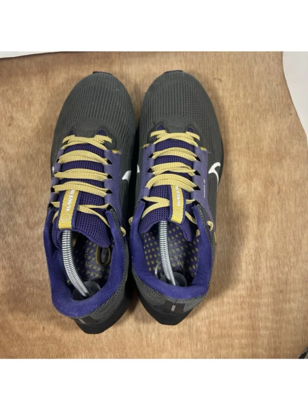 Nike Air Zoom Pegasus 40 Baltimore Ravens DZ5946-001 Running Shoes Men Size 10.5
